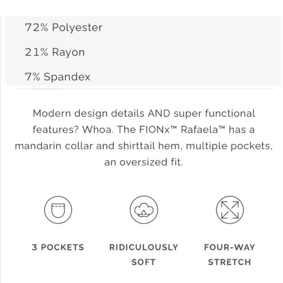 Figs Rafaela Scrub Top Royal Blue Size XXL NWT - Picture 8 of 9